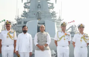 INS IMPHAL: RAKSHA MANTRI COMMISSIONS STEALTH GUIDED MISSILE DESTROYER