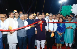 UNION MINISTER NITIN GADKARI INAUGURATES NEW ZUARI BRIDGE, LAYS FOUNDATION STONE FOR TOWERS & ELEVATED CORRIDOR