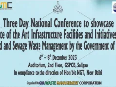 NATIONAL CONFERENCE ON GOA GOVT’S WASTE MANAGEMENT INFRA & INITIATIVES FROM DEC 6