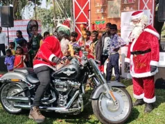 KATHKARI TRIBAL CHILDREN EXPERIENCE MAGICAL MOMENTS AT HARLEY SANTA RUN & KIDS CHRISTMAS PARTY