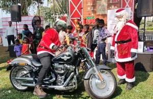 KATHKARI TRIBAL CHILDREN EXPERIENCE MAGICAL MOMENTS AT HARLEY SANTA RUN & KIDS CHRISTMAS PARTY
