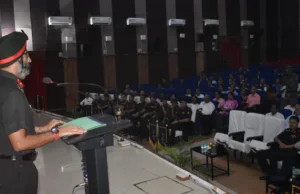 HQ 2 SIGNAL TRAINING CENTRE-GOA ORGANISES VETERANS ’ OUTREACH PROGRAMME