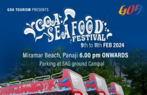 GOA SEAFOOD FESTIVAL FROM FEBRUARY 9 AT MIRAMAR BEACH