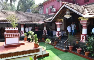 GOVERNOR PS SREEDHARAN PILLAI MARVELS AT KAVI ART DECOR AT GOAN HERITAGE HOUSE