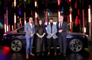 INDIA ART FAIR 2024: BMW GROUP INDIA EXHIBITS FIRST-EVER FULLY ELECTRIC BMW I7 SEDAN