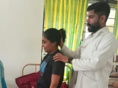 SPECIALISTS FROM DELHI GUIDE LOCAL PHYSIOTHERAPISTS AT SPINAL CORD REHAB CENTRE IN GOA
