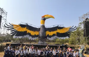 ECHOES OF EARTH: YOUNG STUDENTS FROM PERNEM TALUKA LEARN ABOUT SUSTAINABILITY, BIODIVERSITY CONSERVATION AT INDIA’S GREENEST FESTIVAL