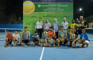 BADAL KATEWA & TRISHA VINOD EXCEL AT GADRE GASPAR DIAS OPEN 2024