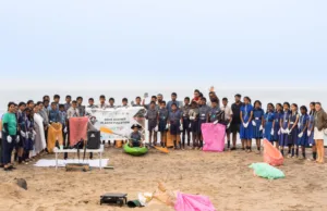 ‘ONEEARTH FOUNDATION’ DRIVES AWARENESS CAMPAIGN ON MARINE PLASTIC POLLUTION IN GOA