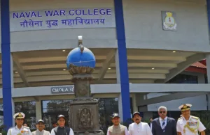 CHOLA: RAKSHA MANTRI RAJNATH SINGH INAUGURATES NEW NAVAL WAR COLLEGE BUILDING IN GOA