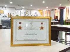 GOA STATE INNOVATION COUNCIL’S RAPID PROTOTYPING LAB BAGS SKOCH ORDER OF MERIT CERTIFICATE