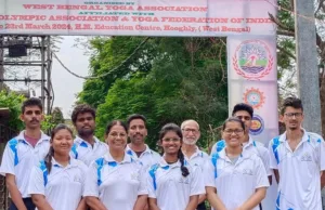 GOA YOGA TEAM FOR 48TH SENIOR NATIONAL CHAMPIONSHIP