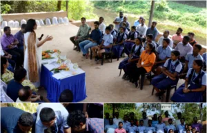 ICAR-CCARI HIGHLIGHTS SIGNIFICANCE OF CONSERVATION OF SMALL INDIGENOUS FISHES WITH FIELD TRIP TO VALVANTI RIVER