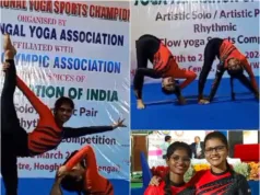 48TH SENIOR NATIONAL YOGA CHAMPIONSHIP: GOA’S MAGHA SAMUEL & ASHWINI CHURI BAG BRONZE MEDAL