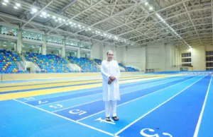 INDIA’S FIRST INDOOR ATHLETICS CENTRE COMES UP IN ODISHA
