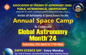 ASSOCIATION OF FRIENDS OF ASTRONOMY GOA TO CELEBRATE GLOBAL ASTRONOMY MONTH