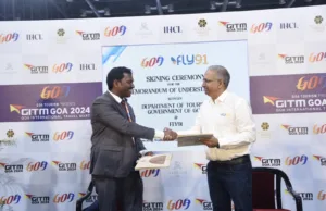GOA TOURISM & JUST UDO AVIATION PVT LTD ANNOUNCE MoU