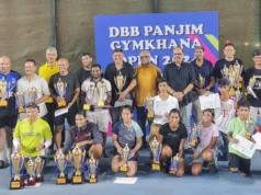 DBB PANJIM GYMKHANA OPEN: MANO CHHABRA & SIMRAN BUNDELA TRIUMPH, SANTOSH GORAWAR-RAJU KUNDAIKAR BAG DOUBLES TITLE