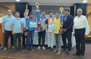 IM RITVIZ PARAB EMERGES CHAMPION AT UNITY CLUB – 2ND ALL-INDIA OPEN RAPID RATING CHESS TOURNAMENT 2024