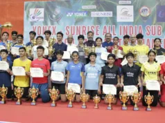 YONEX-SUNRISE ALL INDIA SUB-JUNIOR BADMINTON RANKING TOURNAMENT: TANVI PATRI WINS TWIN TITLES, SHASHANK VANAMALA & GNANA DATTU BAG BOYS SINGLES TITLES