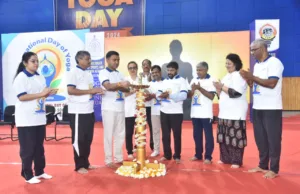 10TH INTERNATIONAL DAY OF YOGA: CM DR. PRAMOD SAWANT LEADS STATE-LEVEL FUNCTION AT DR. MUKHERJEE STADIUM, GOVERNOR P.S SREEDHARAN PILLAI PARTICIPATES IN PROGRAMME AT RAJ BHAVAN GOA