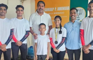 GOA’S ASHWINI CHURI CLINCHES BRONZE MEDAL AT YOGA FEDERATION CUP