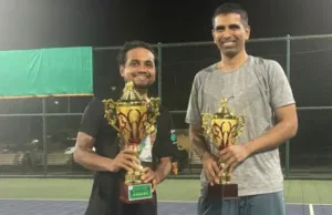 SREENATH TRUMPS CHANDRAKANT IN SPORTZ GOA SALVADOR TENNIS LEAGUE 2023-24