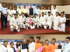 ST XAVIER’S WIN ALL-GOA INTER-HSS PATRIOTIC SONG SINGING COMPETITION