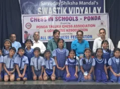 ‘CHESS IN SCHOOLS’ PROJECT LAUNCHED AT SWASTIK VIDYALAY