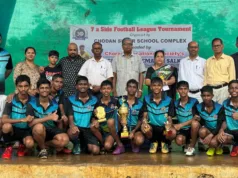CHODAN SUPER SCHOOL COMPLEX FOOTBALL: DAYANAND HIGH SCHOOL BEAT ST. ALOYSIUS HS IN FINAL