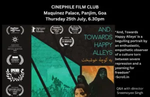 AND, TOWARDS HAPPY ALLEYS: SREEMOYEE SINGH’S DOCUMENTARY FILM TO BE SCREENED ON THURSDAY