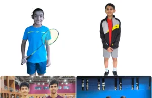 GOA STATE MAJOR RANKING BADMINTON – ARJUN, YASH, SHAHEEN, ASHMEET, PARTH ADVANCE TO FINALS