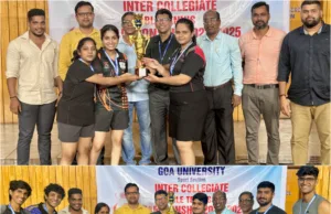 GOA MEDICAL COLLEGE & V. M. SALGAOCAR COLLEGE OF LAW TOP VARSITY TT CHAMPIONSHIPS 2024-25