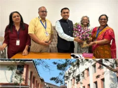 CHIEF MINISTER DR PRAMOD SAWANT FELICITATES GOVT COLLEGE KHANDOLA TEAM FOR A+ ACCREDITATION