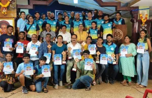 RUTVIK, SNEHAL, SHAMRAO & SHREYANK TOP AGDBYA CARROM TOURNAMENT