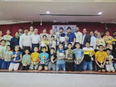 SENIOR NATIONAL CHESS CHAMPIONSHIP: MANDAR LAD, AARYAVRAT, DEVESH & SHUBH TO REPRESENT GOA IN HARYANA