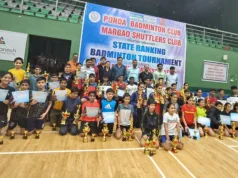 PONDA BADMINTON RANKING TOURNAMENT: DOUBLE CROWNS FOR SHAHEEN, SUFIYA, AVNI, AMAIRA