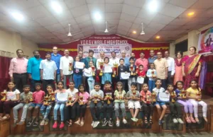 VIHAAN TARI & KRUTIKA AGGARWAL TOP ALL GOA U-9 STATE CHESS SELECTION TOURNAMENT