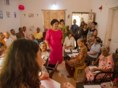 SERENDIPITY OUT AND ABOUT’S UNIQUE ARTISTIC OUTREACH EFFORT BRINGS CREATIVE THERAPY TO GUIRIM’S ELDERLY RESIDENTS