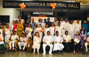 VIBHA KANEKAR TOPS, STANY D’SOUZA PLACED SECOND IN DESH BHAKTI GEET GAYAN SPARDHA FOR PERSONS WITH DISABILITIES