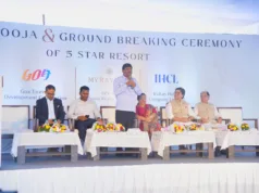 GTDC: FOUNDATION STONE LAID FOR 5-STAR RESORT AT ANJUNA