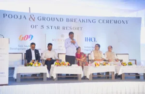 GTDC: FOUNDATION STONE LAID FOR 5-STAR RESORT AT ANJUNA