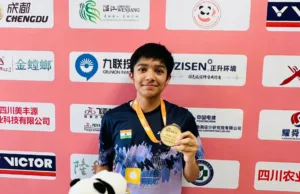 TANVI PATRI BECOMES U-15 GIRLS ASIAN BADMINTON CHAMPION