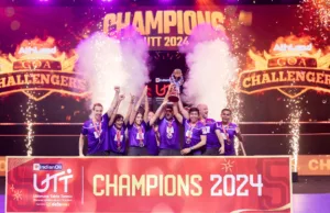 INDIANOIL UTT 2024: HARMEET DESAI LEADS ATHLEAD GOA CHALLENGERS TO SECOND SUCCESSIVE TITLE