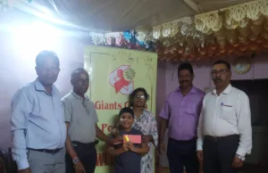 GIVING HOPE, SUPPORTING THE NEEDY COMES NATURALLY TO GIANTS GROUP OF PORVORIM