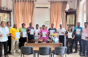 ज्ञानप्रसारक म्हाविद्यालयाची मायक्रोप्लास्टिकचे विरोधात मोहीम: समाजात करतले जागृताय, म्हापशा म्हापालिका मंडळ आनी लायन्स क्लब हांचे सहकार्यान केल्ल्या कार्यावळीक येस