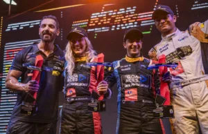 INDIAN RACING FESTIVAL: RAOUL HYMAN & GABRIELA JILKOVA FINISH AT THE PODIUM FOR GOA ACES