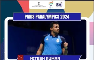 PARIS PARALYMPICS 2024: IITian NITESH KUMAR ACHIEVES HISTORIC FEAT