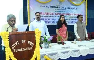 CULTURE OF INTEGRITY FOR NATION’S PROSPERITY: VIGILANCE AWARENESS WEEK CELEBRATION TILL 3RD NOVEMBER