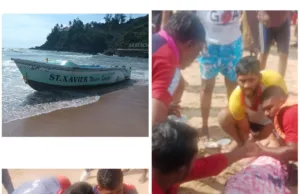 DRISHTI MARINE: ALERT LIFESAVERS IN MULTIPLE RESCUE OFF BAGA BEACH
